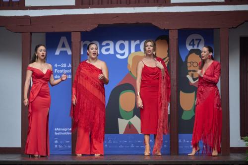Actuación durante la inauguración del 47º Festival de Almagro